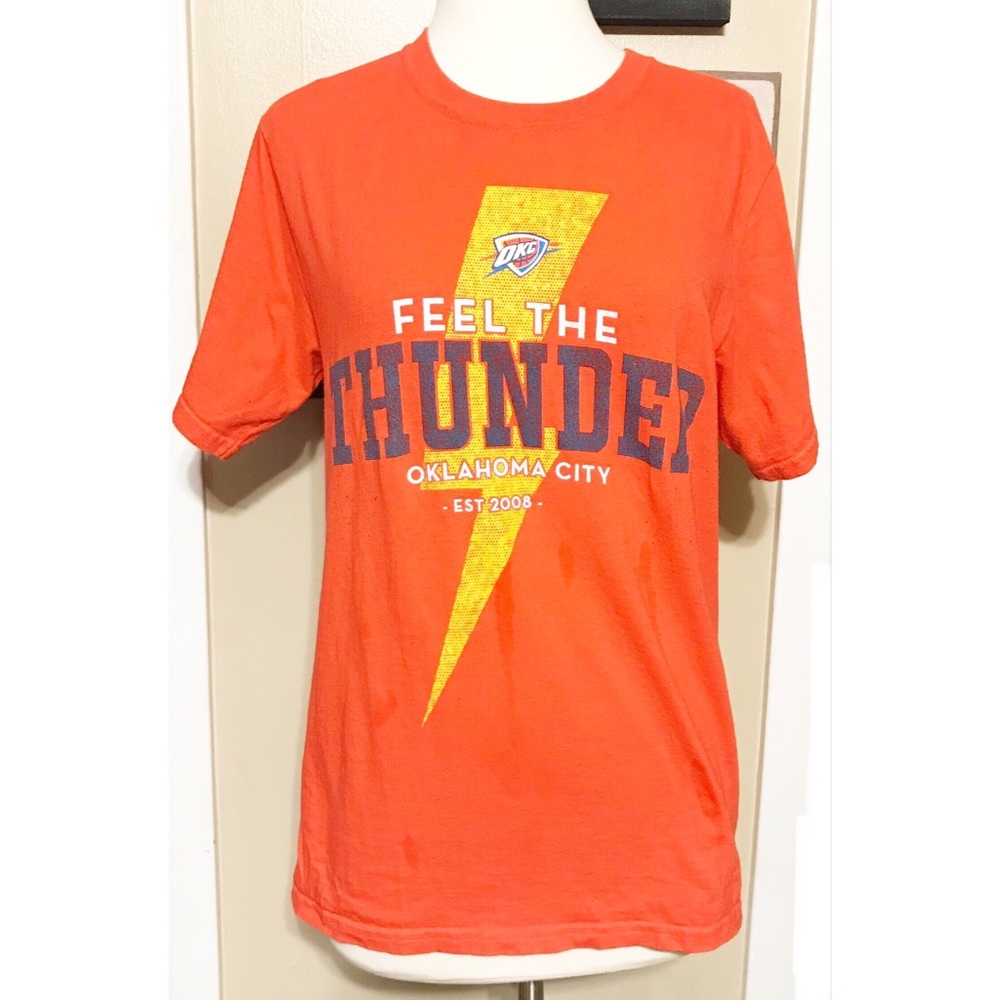 NBA OKC Thunder “Feel the Thunder” Tee